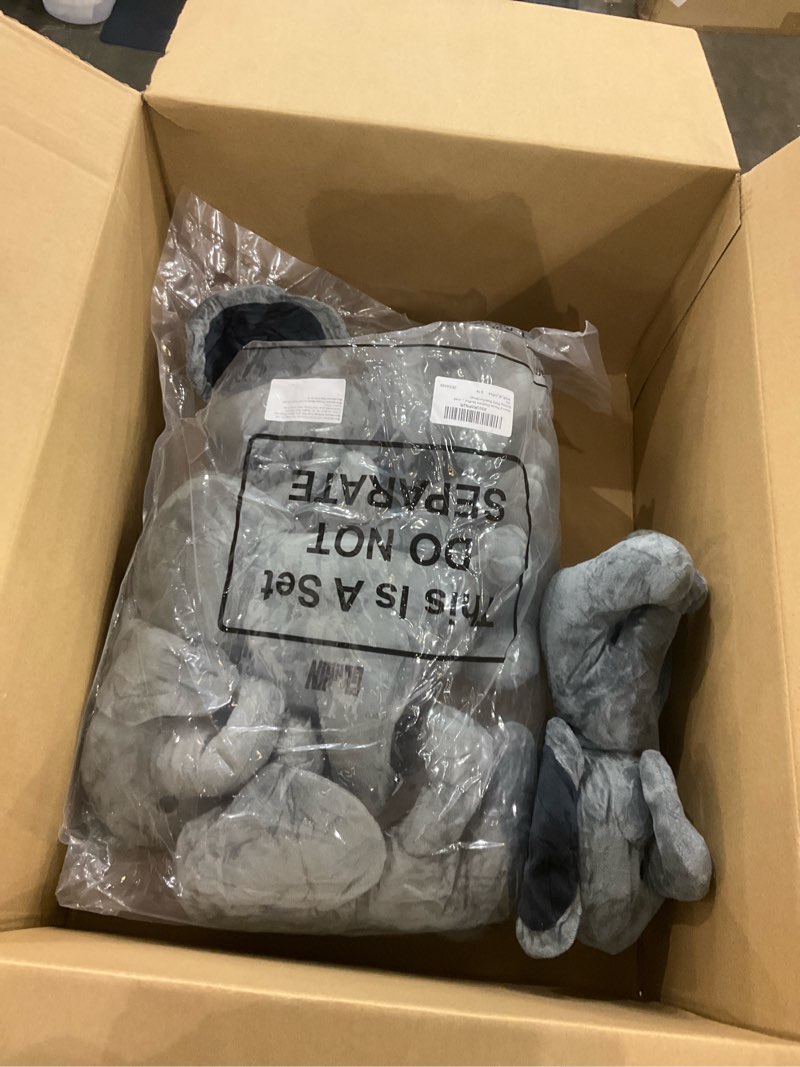 Condition photo showing Good Condition for 6 Pieces Elephant Stuffed Animals 9.84 Inches Soft Cute Elephant Plush Toys for Baby Shower Themed Birthday Party Supplies(Grey)