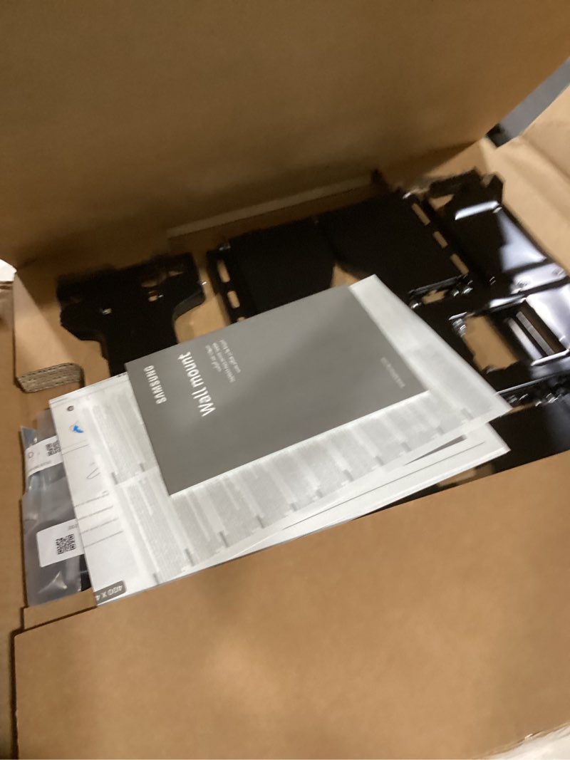 Condition photo showing Good Condition for samsung full motion slim tv wall mount, fits 56”- 75” tvs, minimizes tv-to-wall gap, adjustable left and right, tilt and swivel, vesa 400x300-400x400, black (wmn-b16fb/za, 2022 model) 56”-75”