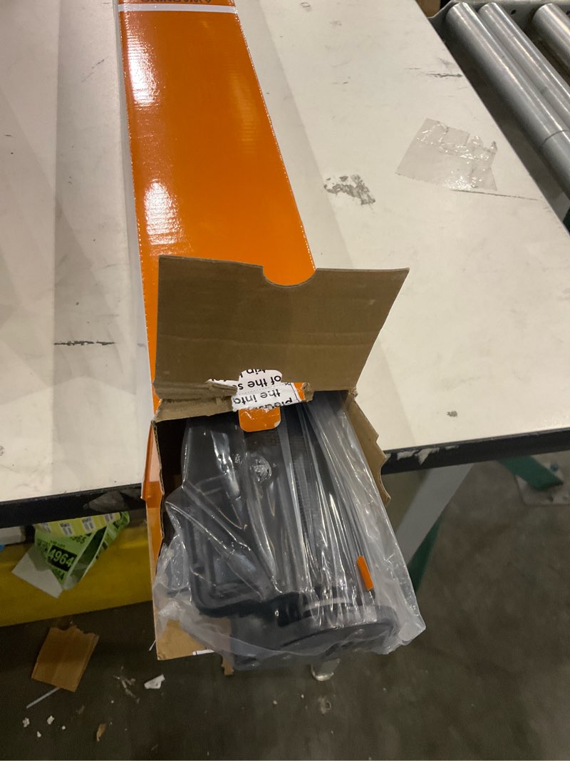 Condition photo showing New/Like New for Retractable Baby Gate for Doorways and Stairs, Mesh Safety Gate for Pet, Indoor & Outdoor Use, One-Hand Operation, Easy Installation, 33.6" Tall, Expands to 55" Wide?Black,33.6"x55" 33x55 Inch Black