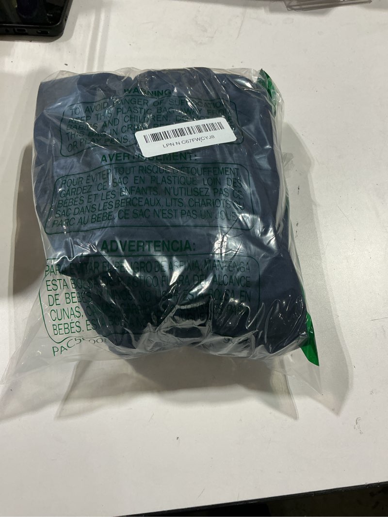Condition photo showing Good Condition for yoga scrub pants for women, high elastic soft fabric | 5 pockets, straight leg cargo bottom, mid rise, drawstring waist, cargo utility fit, for clinics, labs, office wear small navy blue