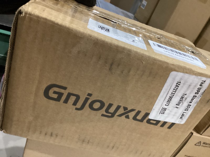 Condition photo showing Good Condition for Laundry Pods Container, Acrylic Dishwasher Pod Container with Bamboo Lid and Extra Labels, Candy Dispenser Coffee Pod Holder for Home, Kitchen