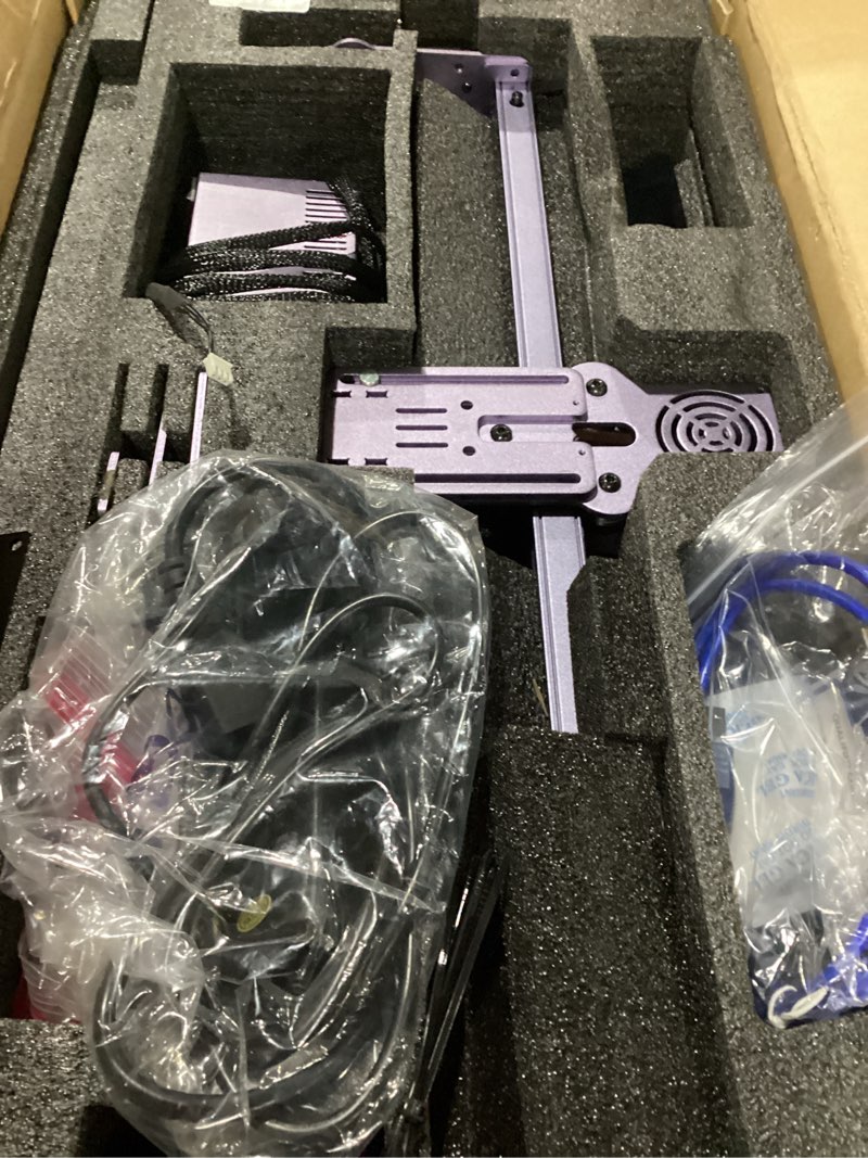 Condition photo showing Good Condition for atomstack a5 pro desktop laser engraver, 5w ultra-fine compressed spot laser engraving & cutting machine with all-metal frame, fixed focus, for wood, metal, acrylic, leather & diy craft projects a5pro-1