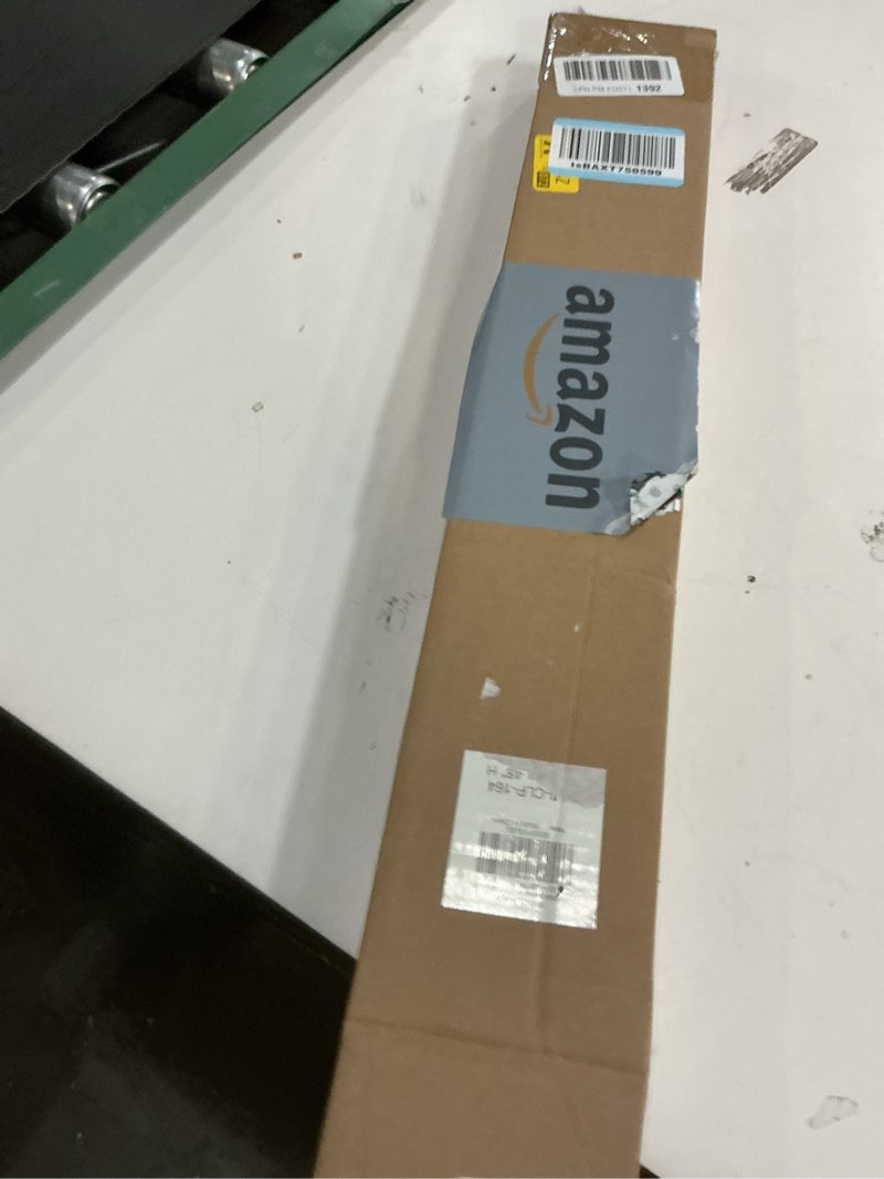 Condition photo showing New/Like New for LazBlinds No Tools No Drill 1" Vinyl Mini Blinds, Cordless Blinds for Windows, Light Filtering Horizontal Window Blinds & Shades, 27" W x 48" H, Grey Cordless-grey 27" W x 48" H