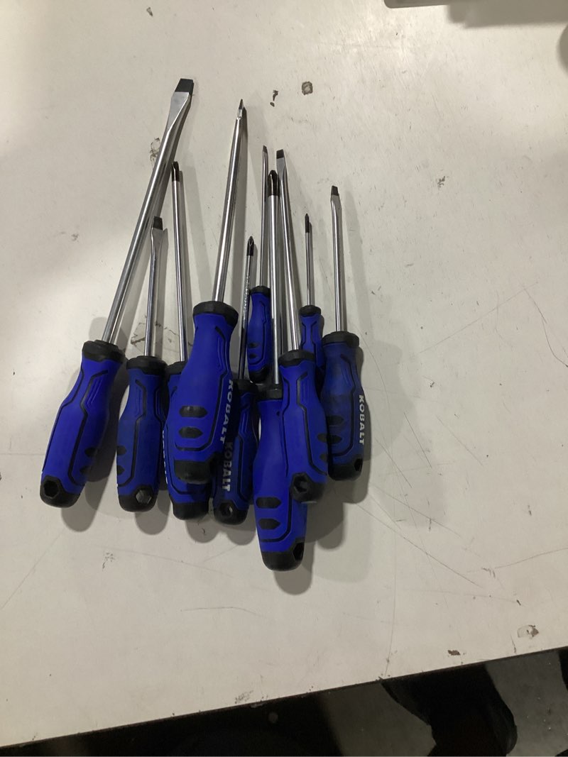 Condition photo showing As Is for k.balt 10-piece magnetic screwdriver set