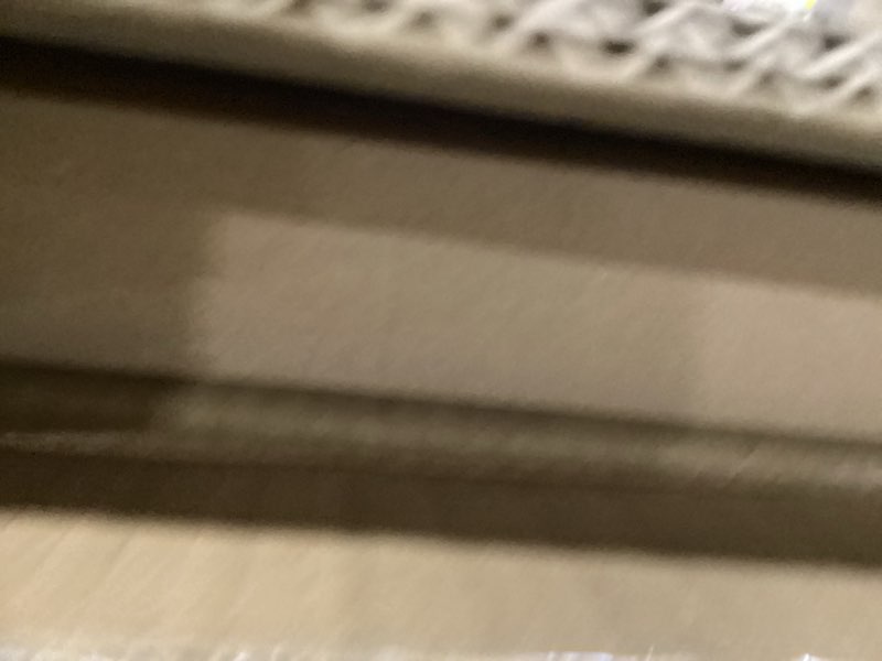 Condition photo showing As Is for Regalo Heritage and Home Wooden Extra Wide Stairway and Hallway Walk Through Baby Safety Gate with Mounting Kit Wooden 23.5-42"W x 30"H