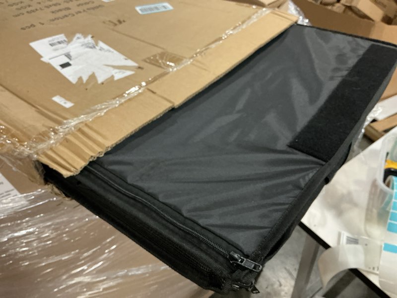 Condition photo showing New/Like New for furtime xl dog car seat, upgraded pu leather back seat extender with hard bottom, waterproof pet car seat cover for large medium sized dog, pet hammock for cars, suvs, trucks black xl
