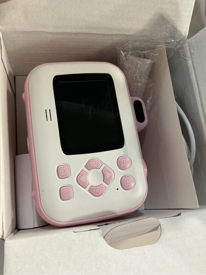 Condition photo showing Good Condition for kids camera instant print for girls boys age 3-12 kids toys, 12mp 1080p kids digital cameras christmas birthday gifts for 4 5 6 7 8 9 10 year old girls, toddler camera pink
