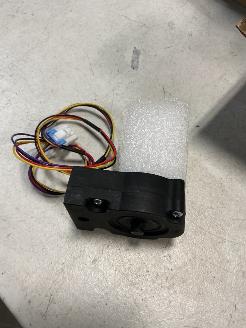 Condition photo showing Good Condition for eau63923602 refrigerator condenser fan motor compatible with lg fridge refrigerator, replaces odm-001f-4b, ap6317196, ps12383670 dc 12v 1a for fridge radiator freezer freezing fans