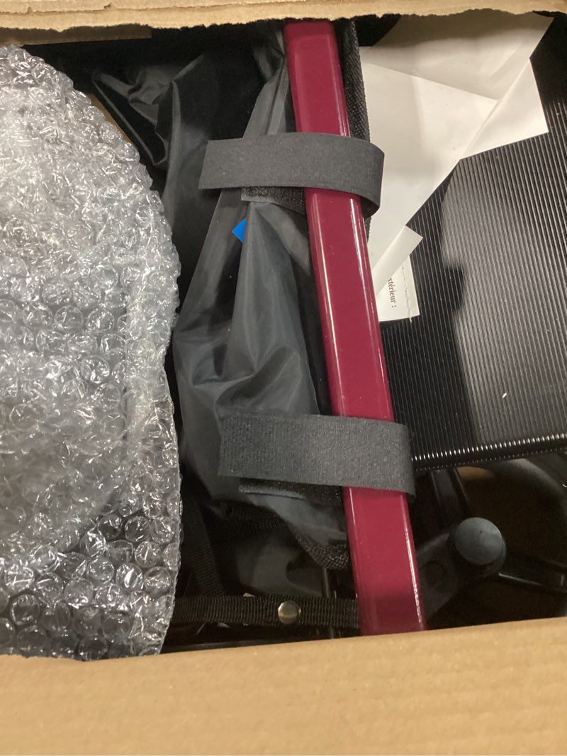 Condition photo showing Good Condition for medline steel rollator walker with seat, burgundy, 350 lb. weight capacity, 6” wheels, foldable, adjustable handles, rolling walker for seniors, walker for mobility impaired