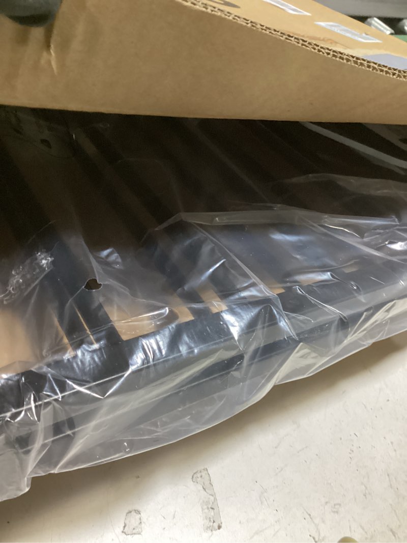Condition photo showing Good Condition for babelio 29.7-46.5" no bottom bar baby/dog gate for stairs, house and doorways, auto close safety pet gates with large walk thru door, hardware mount, black boundless - black 29.7-46.5"w x 28"h