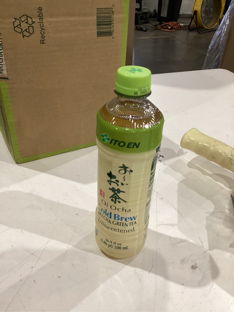 Condition photo showing Good Condition for ito en oi ocha matcha green tea without sugar, 16.9 ounces bottle (pack of 12), sugar free