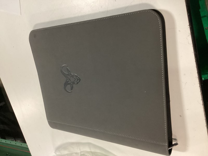 Condition photo showing Good Condition for toploader binder by goat armor | holds 252 standard 3”x4” toploader