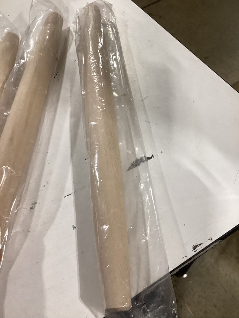 Condition photo showing New/Like New for j.k. adams french tapered rolling pin, wooden baking dowel, 20.5" x 1.75" | tapered maple french rolling pin offers precise palm control for rolling pastries and delicate doughs 20-1/2-inch-by-1-3/4-inch