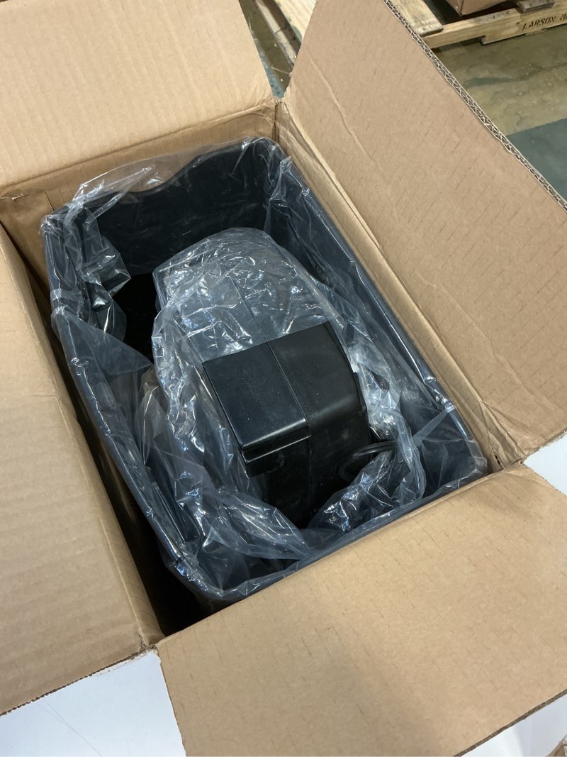 Condition photo showing New/Like New for Woolsche 12-Sheet Cross Cut Paper Shredder with Large 5.55-Gallon Basket - P-4 Security, 3-Mode Shred for Cards/CDs/Staples/Clips - Jam Proof System for Office (ETL Certified)