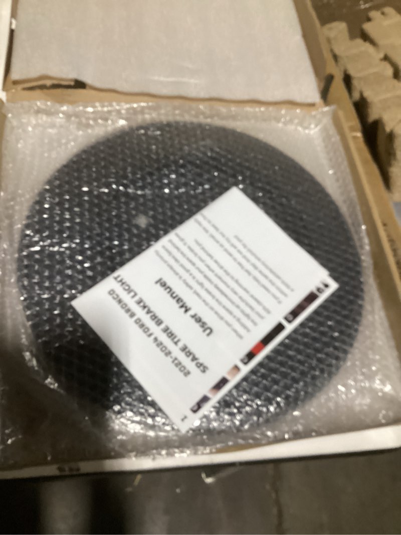 Condition photo showing New/Like New for Drieaco Spare Tire Brake Light for Ford Bronco 2021 2022 2023 2024 2/4 Doors, Plug & Play 3rd Third Brake Light, 405PCS LED Rear Wheel Light Super Bright Red Brake Tail Light for Bronco Accessories