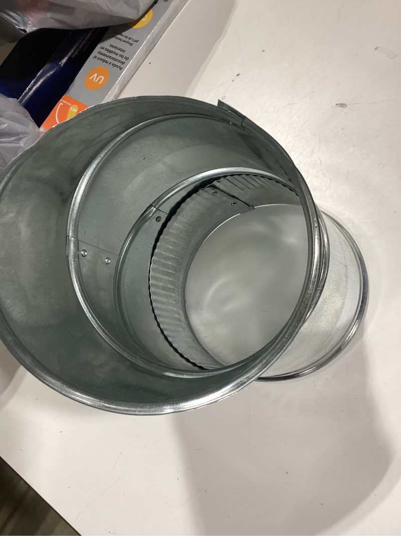 Condition photo showing Good Condition for imperial 6-in x 10-in galvanized duct