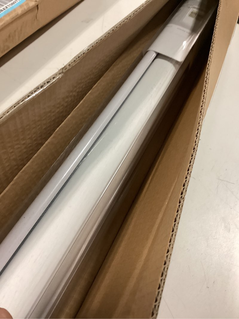 Condition photo showing Good Condition for Cordless Roller Shades Blackout Blinds for Windows Room Darkening Rolled Up Shades with Spring System, UV Protection Window Shades Door Blinds for Home and Office,Bedroom (White, 23" W x 72" H) White 23" W x 72" H