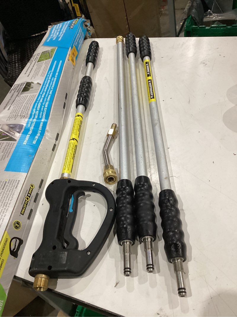 Condition photo showing Good Condition for surfacemaxx 9 ft. l extended reach wands 4000 psi