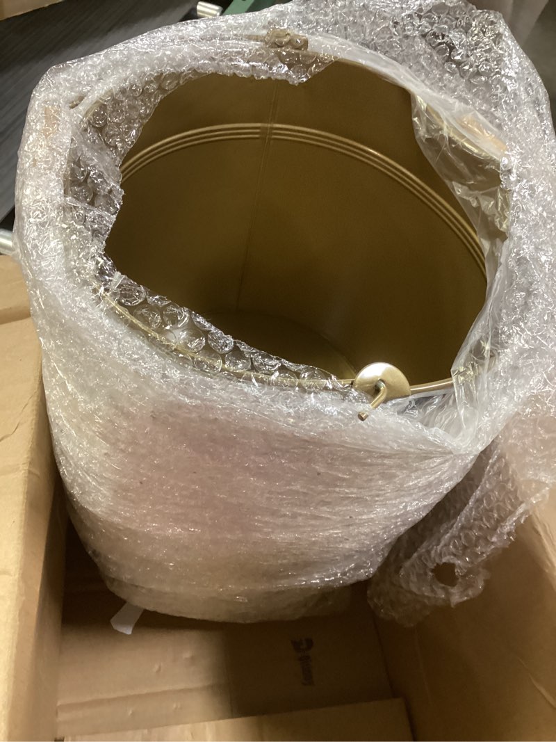 Condition photo showing Good Condition for 12 Pcs Large Galvanized Metal Buckets with Handle 10 Inch Heavy Duty Stainless Steel Pails Round Pail for Party Wedding, Crafts, Utensils, Table Centerpieces (Gold) Gold 12