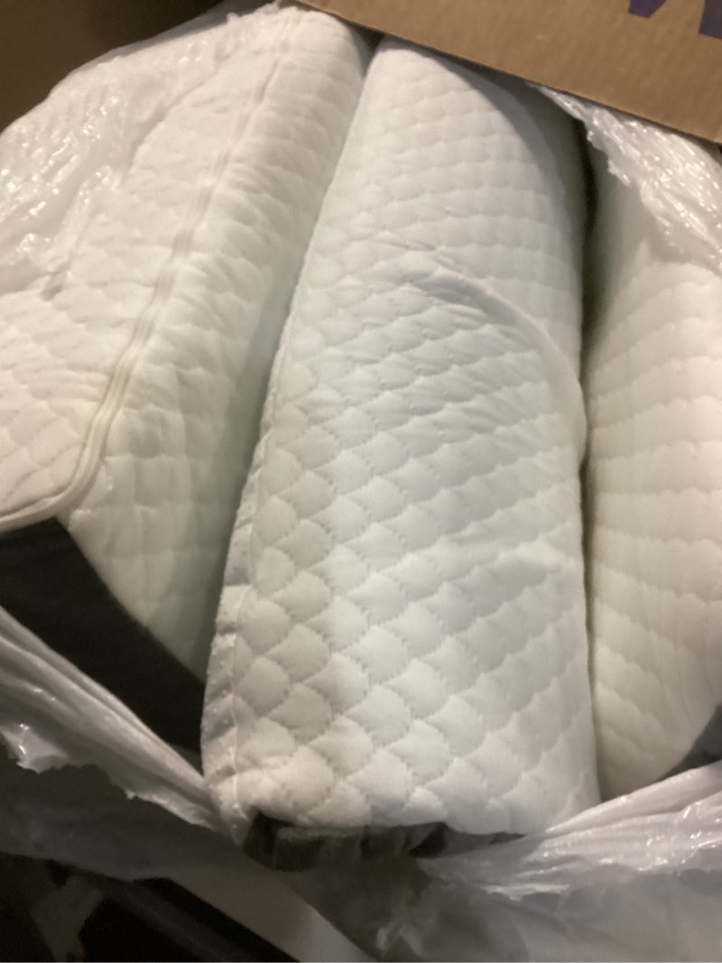 Condition photo showing Good Condition for Leg Elevation Pillows for After Surgery,4-Height Adjustable Double Leg Elevating Pillow,Knee Surgery Recovery Equipment,Wedge Pillow for Sleeping Blood Circulation (White, 29x16.5x9.5) White 29x16.5x9.5