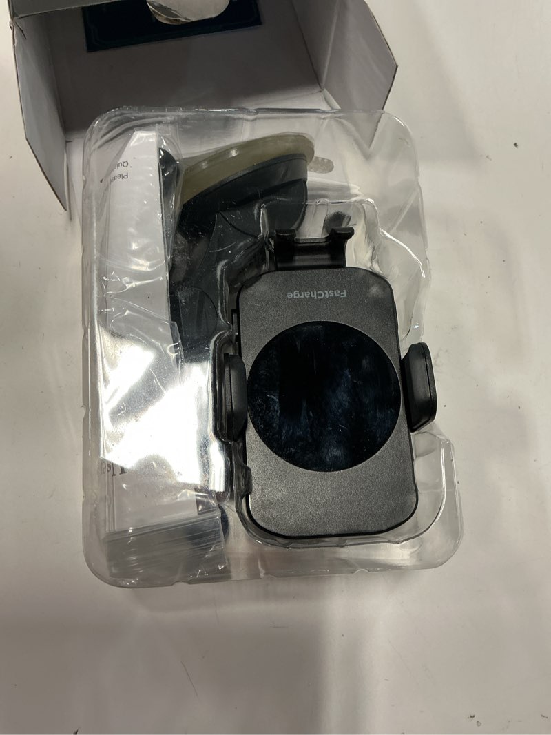 Condition photo showing Good Condition for Wireless Car Charger, Fast Charging Phone Holder 3 in 1 Phone Mount Auto Clamping Car Accessories Compatible with iPhone 17 16 15 14 13 12 11 Xs XR, Samsung S23 Ultra S22 S21 S20/S10+ S9+ Note 9 Black