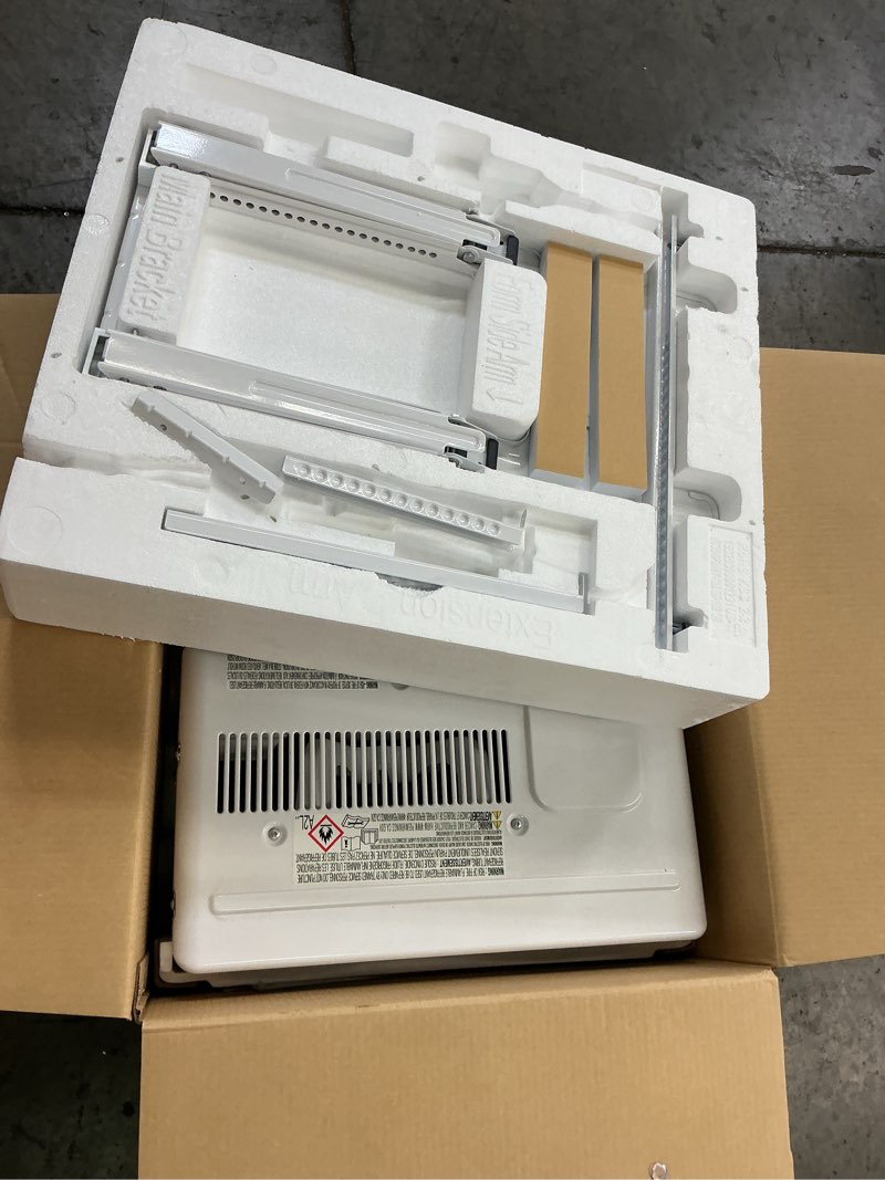 Condition photo showing Good Condition for Midea 8,000 BTU U Shaped Smart Inverter Window Air Conditioner - Cools 350 Sq Ft, Ultra Quiet with Open Window Flexibility - Alexa/Google Assistant Compatible - 37% Energy Savings, Remote (Updated) 8,000 BTU (Updated)