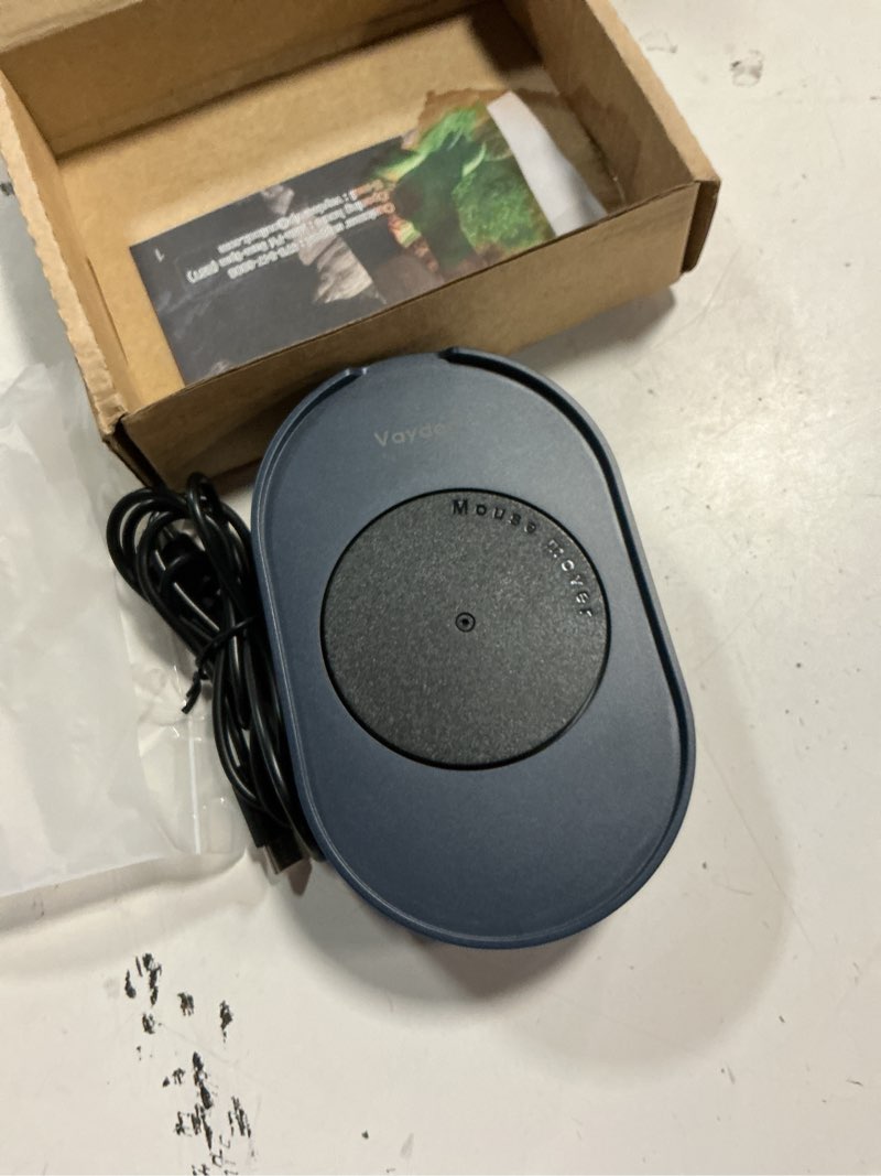 Condition photo showing New/Like New for vaydeer undetectable mouse mover, m4 mouse jiggler device with on/off switch, driver-free shaker wiggler mouse movement simulation for computer awakening, gift ideal for men/women navy blue button control