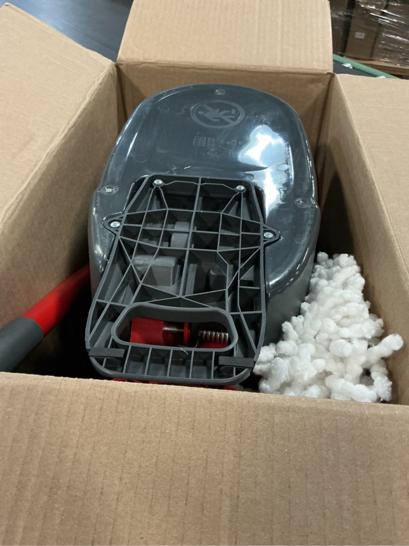 Condition photo showing Good Condition for O-Cedar EasyWring Microfiber Spin Mop, Bucket Floor Cleaning System, Red, Gray, Standard Easywring Spin Mop & Bucket