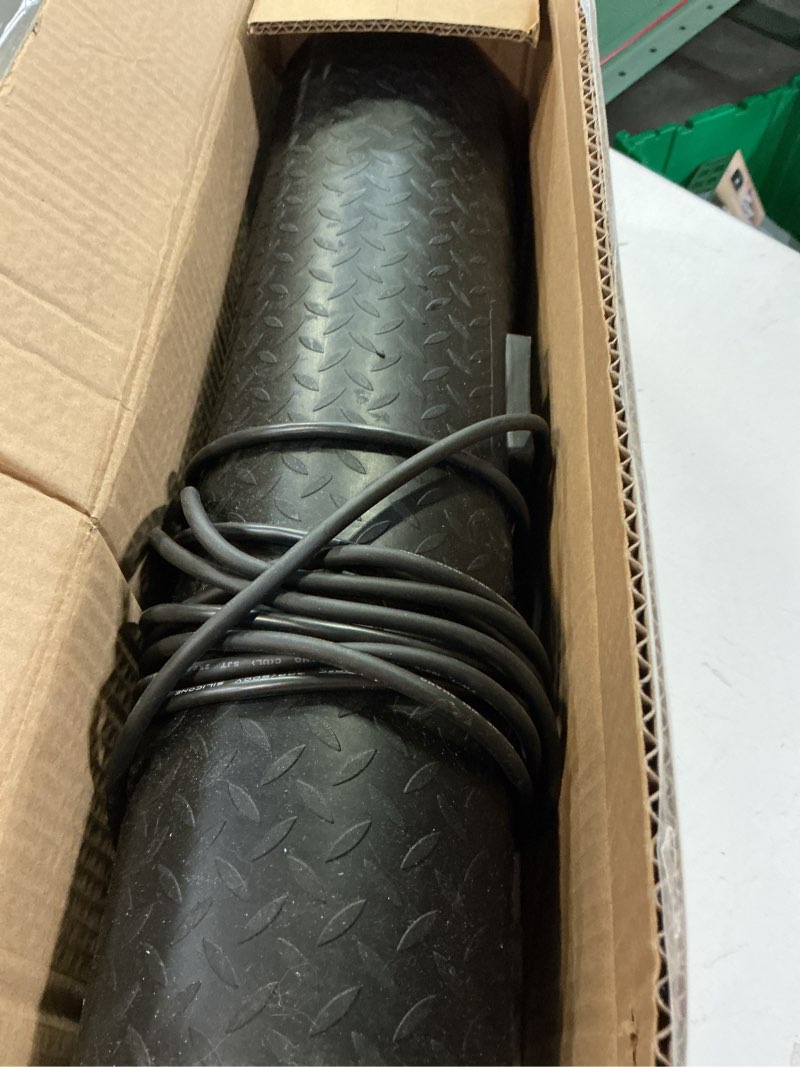 Condition photo showing Good Condition for 20 Inch x 60 Inch Heated Snow Melting Mat Outdoor, Anti-Slip Heated Walkway Mat with 9.84 Feet Long Power Cord, Waterproof Ice Melting Mat for Doorway Stair Step Path Roof