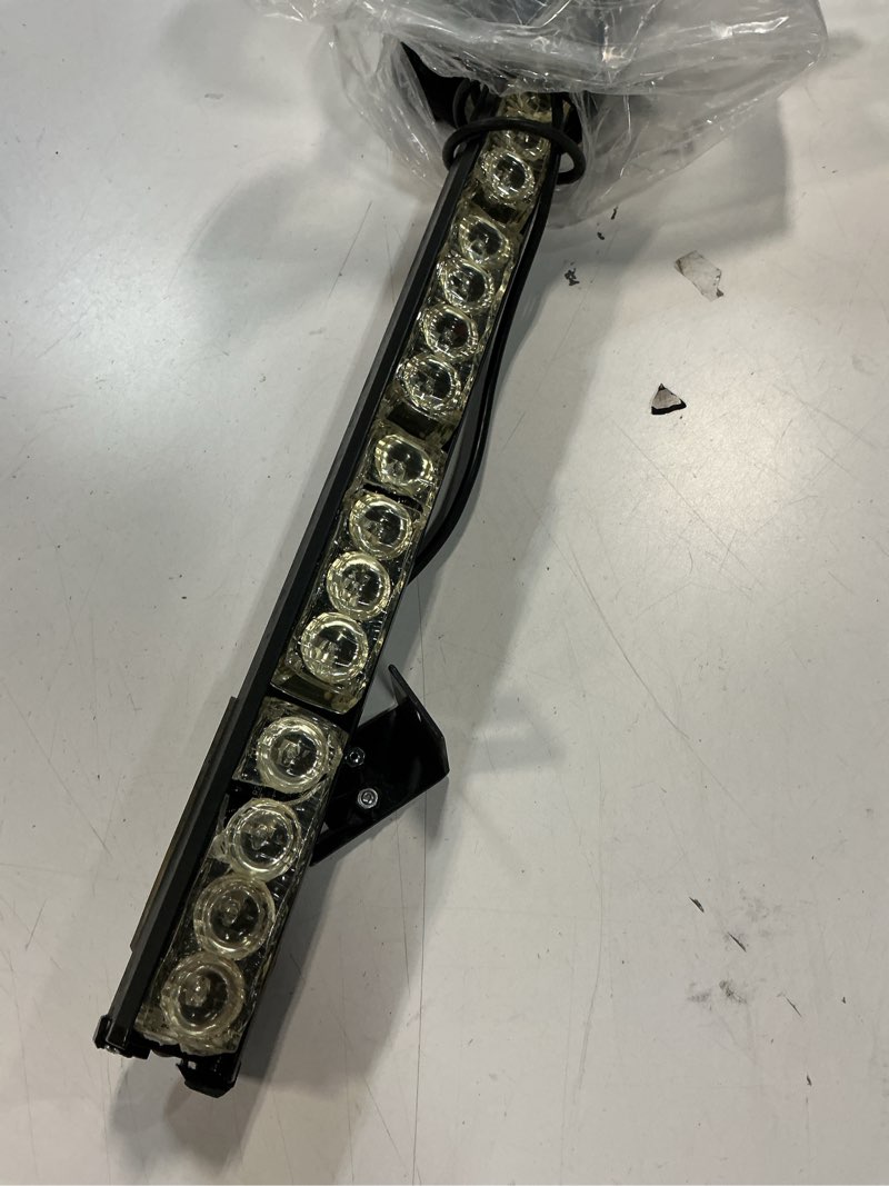 Condition photo showing Good Condition for LED Traffic Advisor 12V Strobe Light Bar 26” Windshield Deck Emergency Warning