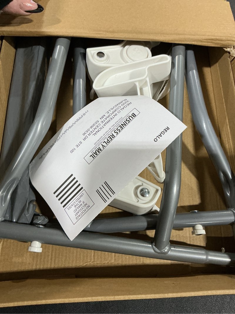 Condition photo showing As Is for Regalo Swing Down 54-Inch Extra Long Bed Rail Guard, with Reinforced Anchor Safety System