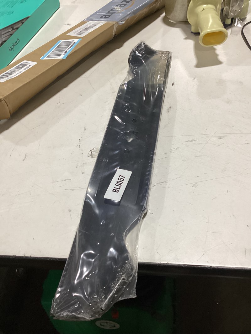 Condition photo showing Good Condition for lawn mower high-lift blades 2 pack replace for cub cadet mtd troy bilt 38 inch deck 742-0610 742-0610a 942-0610 942-0610a lt538g clt38g lt3812 lt3800 m115-38 m135-38 lt-145 lt-1450 lt1700
