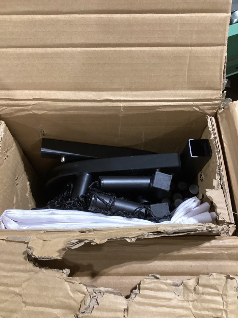 Condition photo showing Good Condition for Golf Hitting Net with Impact Screen 10 X 8 ft Golf Net with HD Simulator Screen & Target Cloth for Home Backyard Garage Golf Simulator Cage for Swing Training Indoor Outdoor Use