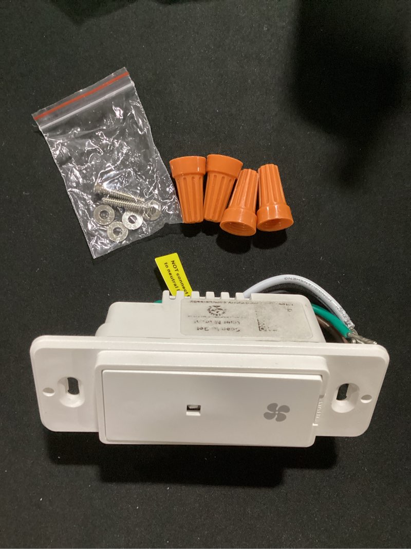 Condition photo showing New/Like New for smart humidity sensor switch for bathroom fan by martin jerry | tasmota with esp8285 2.4g wifi chip, fan control for home assistant | smart home devices via mqtt