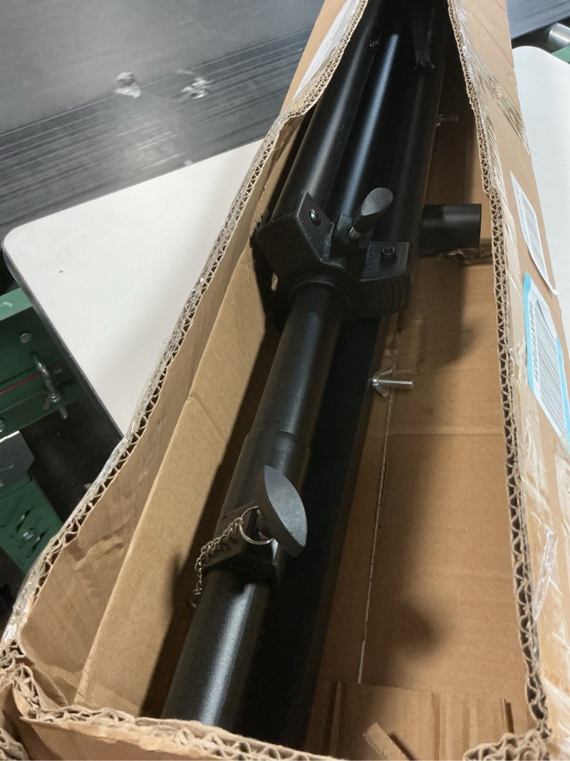 Condition photo showing Good Condition for U`King Light Stand, DJ Light Stand for Par Lights, Protable Light Stand Tripod, Lightweight Metal DJ Light Stand with Crossbar, Stage Light Stand for Stage, Bar, Banquet, Party (39-70 In) 1 Stand