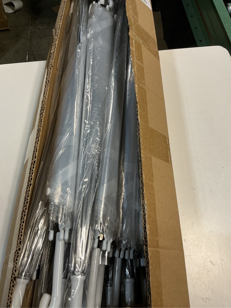 Condition photo showing Good Condition for Clear umbrellas 24 pcs