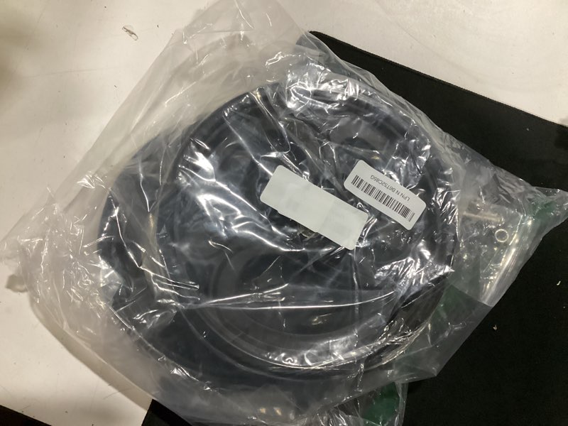Condition photo showing New/Like New for wealrit 2 pcs wheelchair wheels - solid 10 inch walker wheels - black, 9.3 inch black 10 inch