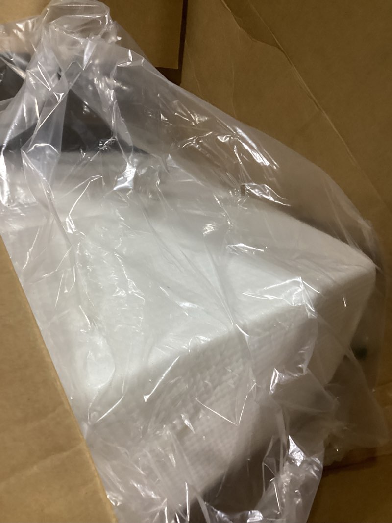 Condition photo showing As Is for (similar to stock photo )ruqmuis 3pcs wedge pillow set for after surgery, adjustable 9&12 inch bed wedge pillow for sleeping, incline pillow wedge for headboard, post surgery, acid reflux, neck&back support, white/grey white/grey adjustable 9&12 inch + 1 head pillow
