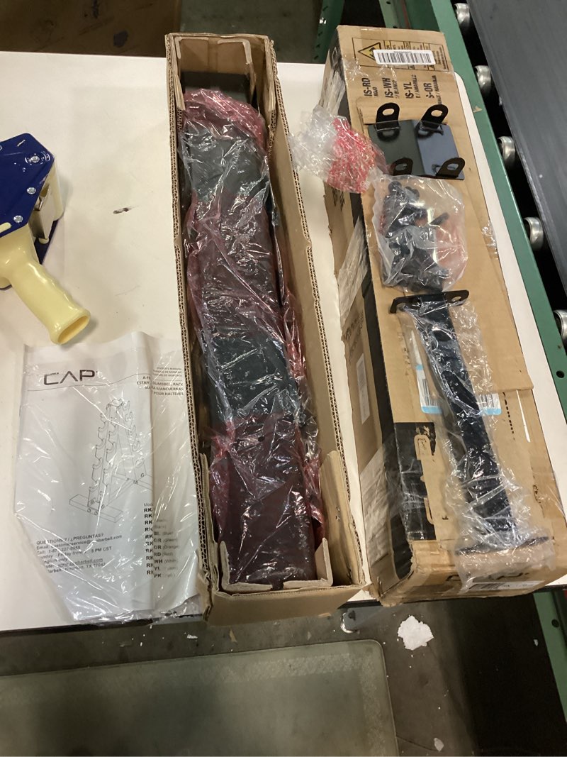 Condition photo showing Good Condition for Cap A-Frame Dumbbell Weight Rack | Color Series Carbon