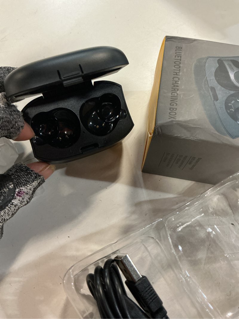 Condition photo showing As Is for fitturn compatible with jabra elite active 65t/elite 65t charging case [replacement charger case only] earbuds protective substitute cover charging case charger box dock