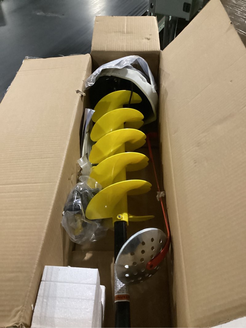 Condition photo showing Good Condition for Nordic Legend I-Drill Auger KIT 8" Dia. W/ICE Scoop Chipper and 1 Set REPLACMENT Blades