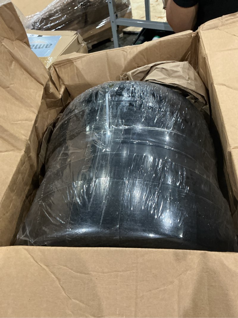 Condition photo showing New/Like New for 13x6.50-6 lawn mower tires flat free zero turn front tires with 3/4", 5/8" and 1/2" bearings, 5.6"- 8.7" centered hub, compatible with lawn mower garden tractor silver gray rim - 2pack 13x6.50-6 gray -2pack