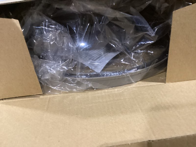 Condition photo showing Good Condition for 12 inch microwave splatter cover, upgraded microwave cover for food with water steamer, integrated handle, splatter guard, cookware lid, house warming gifts new home, grey 12 inch grey