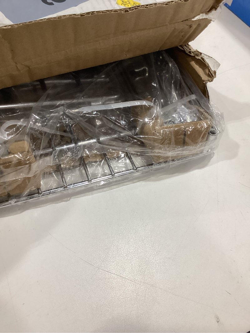 Condition photo showing Good Condition for HOLDN’ STORAGE Pull Out Trash Can Under Cabinet - Trash Can Not Included - Dedicated Space for Disposable Trash Bags, Requires a 11” Cabinet Opening, Adjustable, Heavy Duty, Anti Rust Chrome Finish 8 gal / 8.5"W