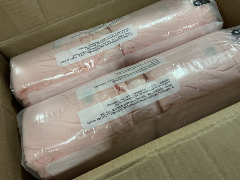 Condition photo showing New/Like New for depend silhouette adult diapers, incontinence & postpartum bladder leak underwear for women, maximum absorbency, extra large, pink, 48 count (2 packs of 24), packaging may vary x-large (pink) 48