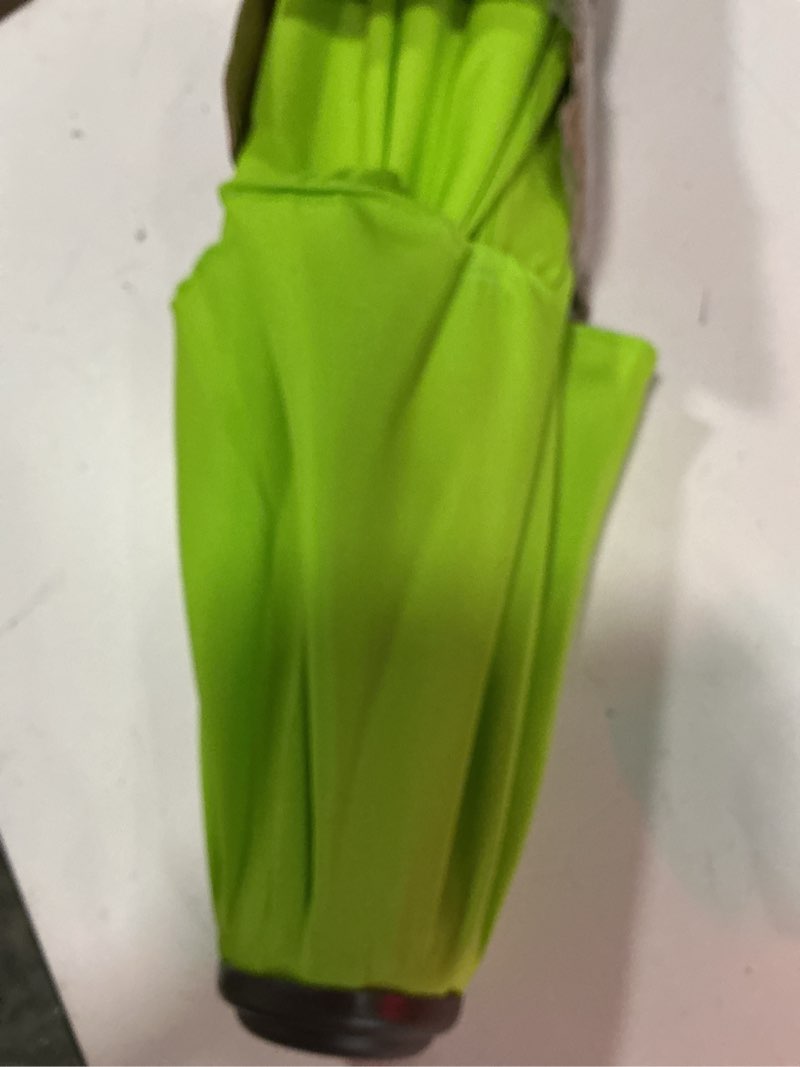 Condition photo showing Good Condition for jearey 9ft outdoor patio umbrella outdoor table umbrella with push button tilt and crank, market umbrella 8 sturdy ribs uv protection waterproof for garden, deck, backyard, pool (apple green) 9ft apple green