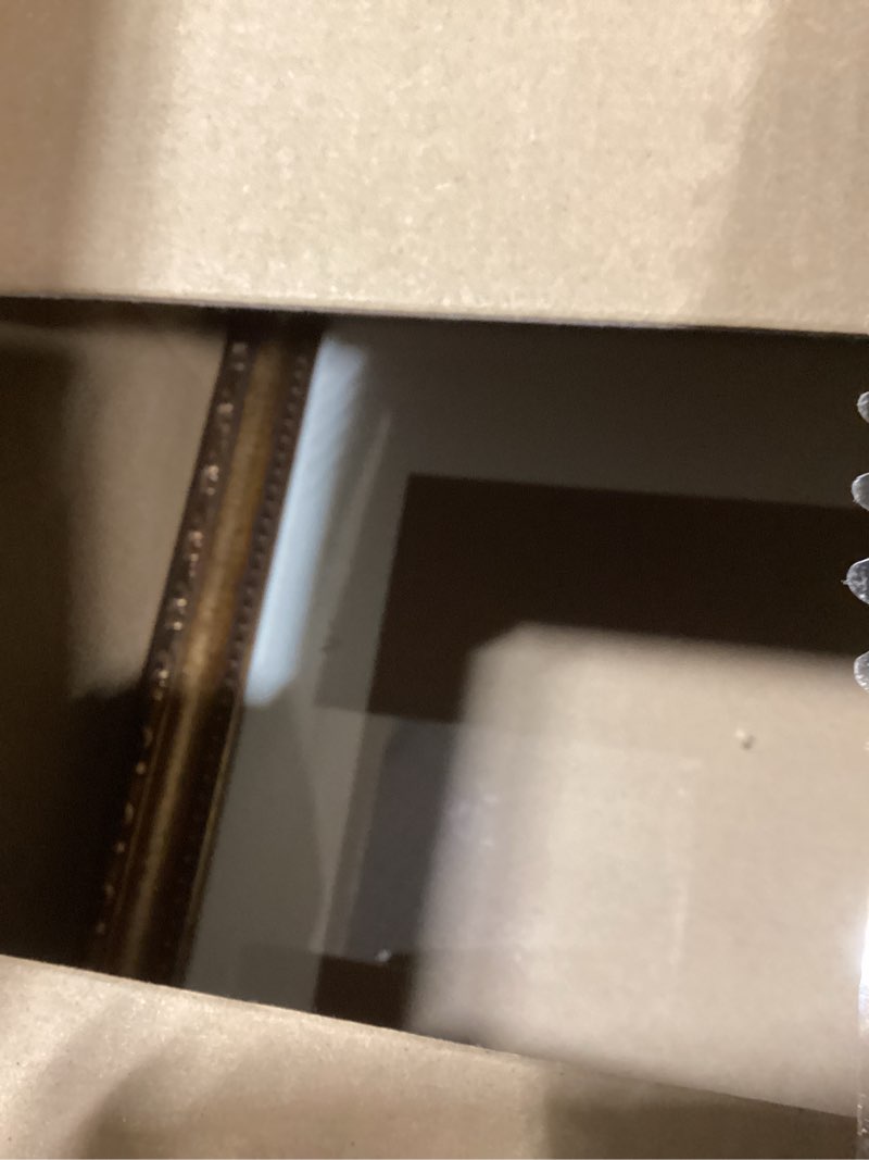 Condition photo showing New/Like New for 12x16 antique bronze vintage picture frame, ornate vintage picture frames for wall or tabletop display, 12 x 16 photo frame with real glass, display poster 8.5x11 with mat or 12x16 without mat for antique déco