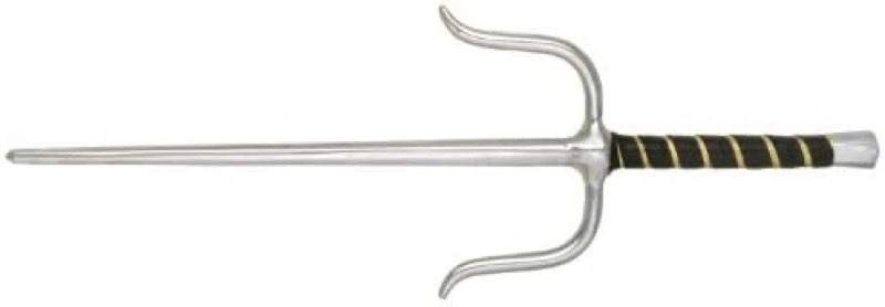 master usa martial arts training sais, stainless steel blades, wrapped handle