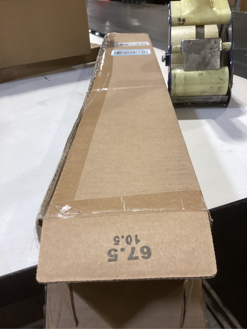 Condition photo showing New/Like New for lazblinds no tools no drill 1" vinyl mini blinds, cordless blinds for windows, light filtering horizontal window blinds & shades, 27" w x 64" h, white cordless-white 27" w x 64" h