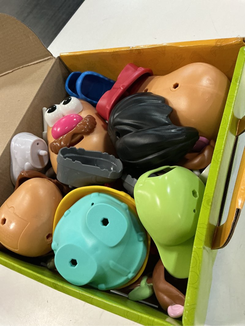 Condition photo showing Good Condition for potato head create your family set with 44 parts and pieces, creative toddler and preschool toys for 2 year old girls and boys and up (amazon exclusive)